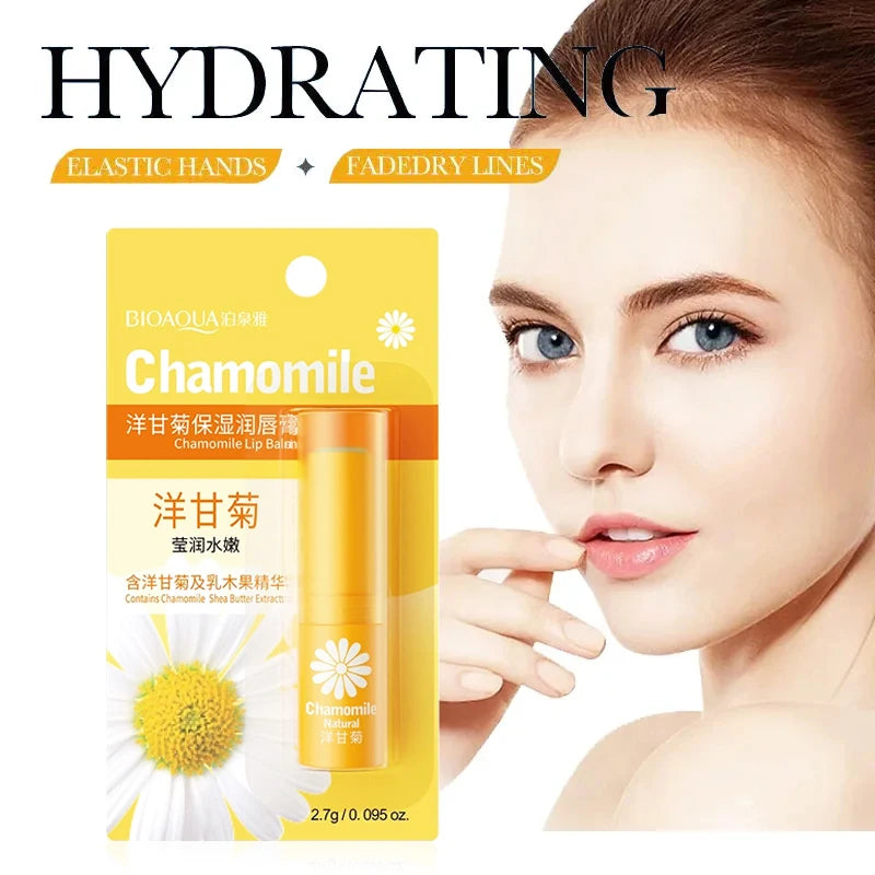 BIOAQUA Chamomile Lip Balm 3-Pack | Moisturizing & Nourishing