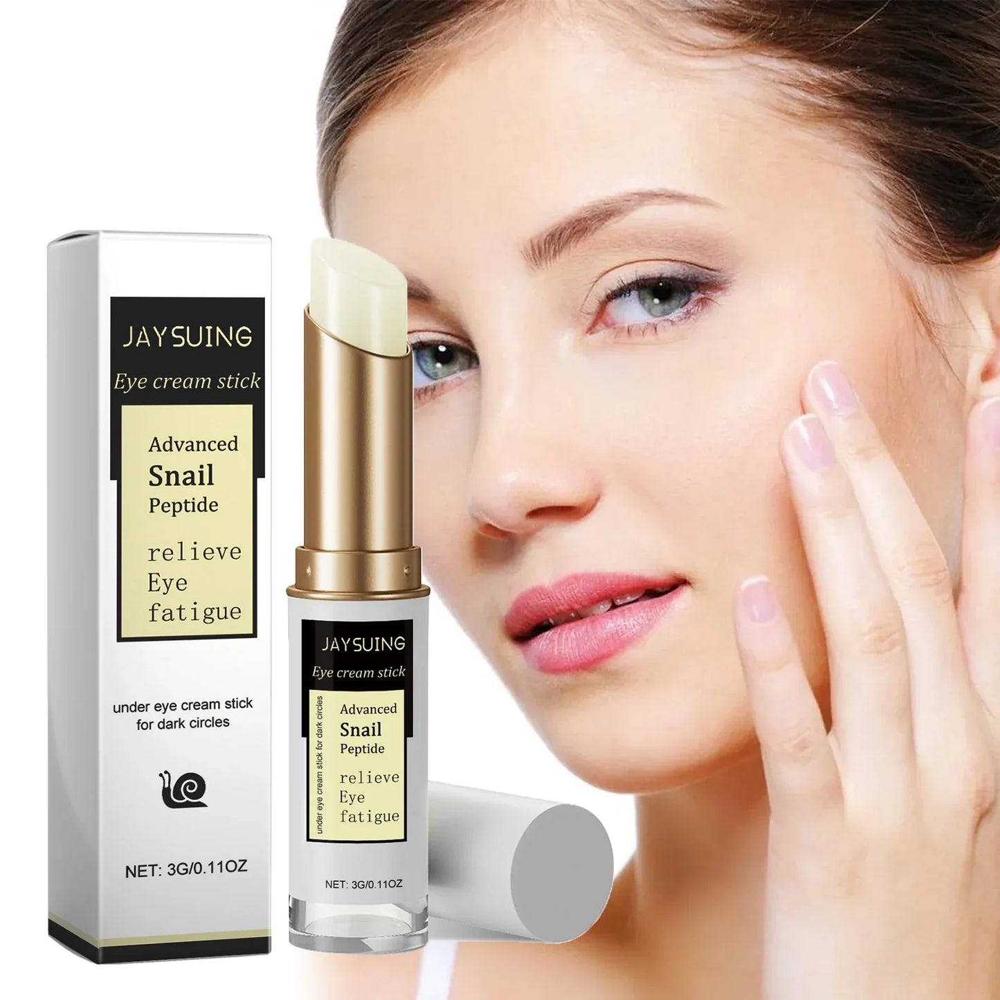 Snail Eye Cream Stick – Dark Circles, Puffiness & Wrinkles