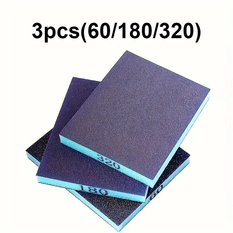 Sandpaper Sponge Coarse Sand Medium Fine Brick Suitable Metal Wood