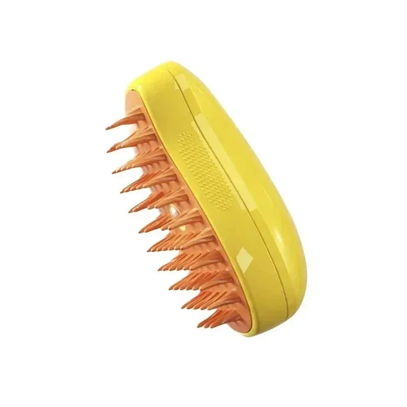 3-in-1 Electric Steam Spray Pet Grooming Brush for Cats & Dogs