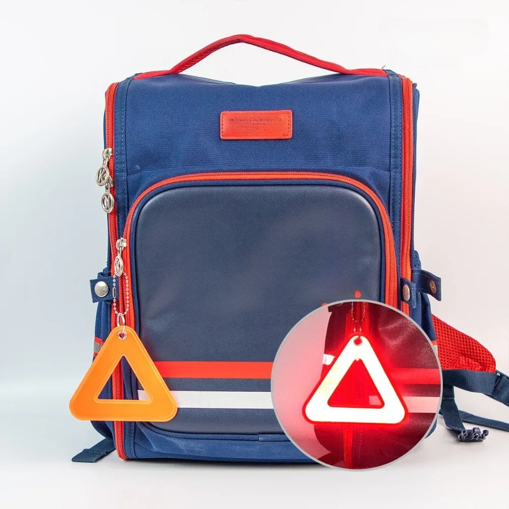 Triangle Reflective Safety Pendant for School Bags & Cycling