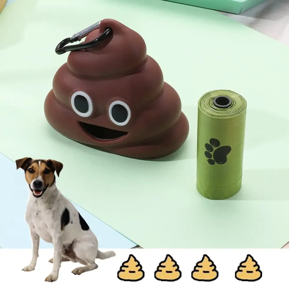 Portable Pet Waste Bag Dispenser – Eco Biodegradable Bags