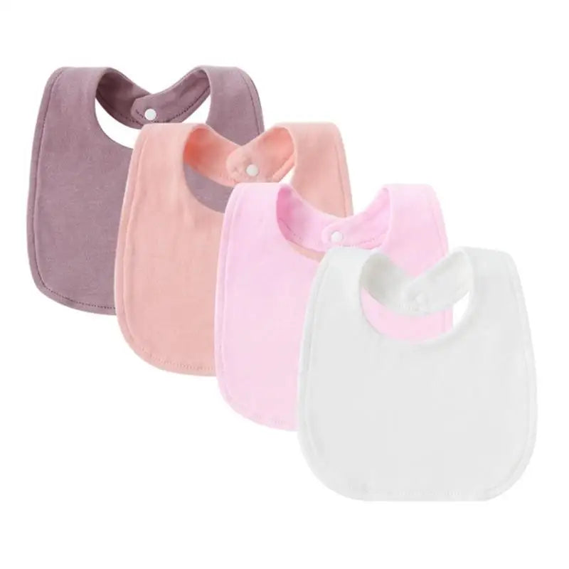 Baby Bandana Bibs 4-Pack | Soft Cotton Drool & Teething Bibs