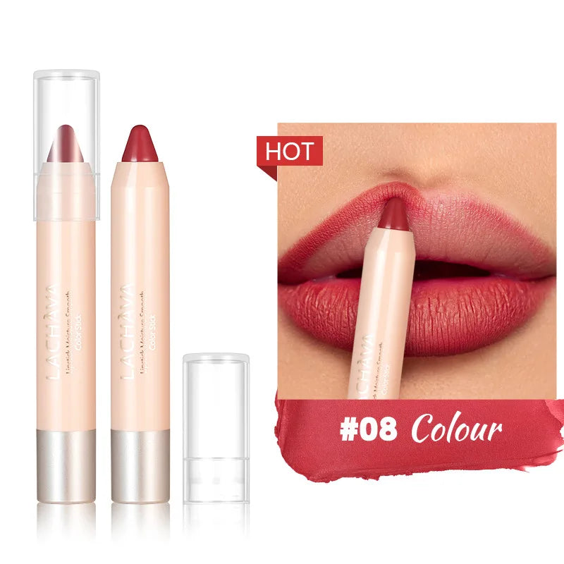 LACHAVA Matte Waterproof Lip Liner – 8 Shades | Long-Lasting