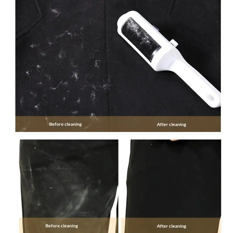 Electrostatic Lint & Pet Hair Remover Brush | Home Office Travel