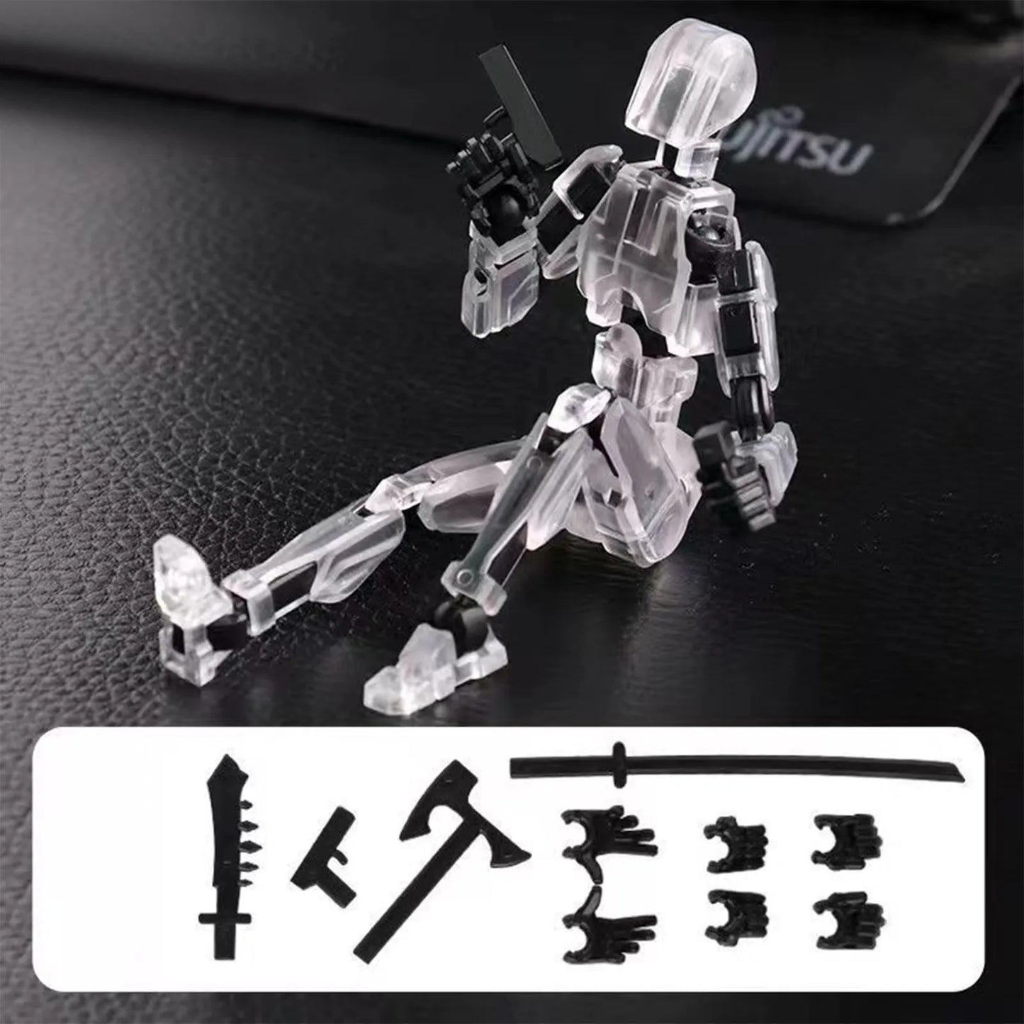 Lucky 13 3D Printed Movable Robot Action Figure & DIY Mannequin