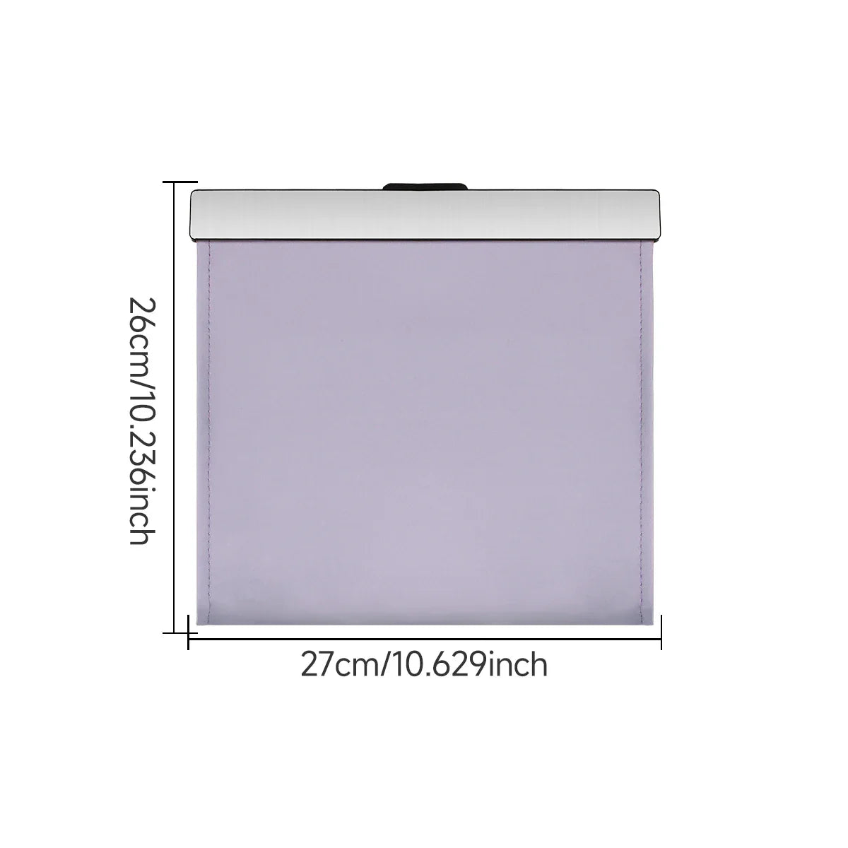 LED Car Trash Can – Magnetic PU Leather Back Seat Organizer