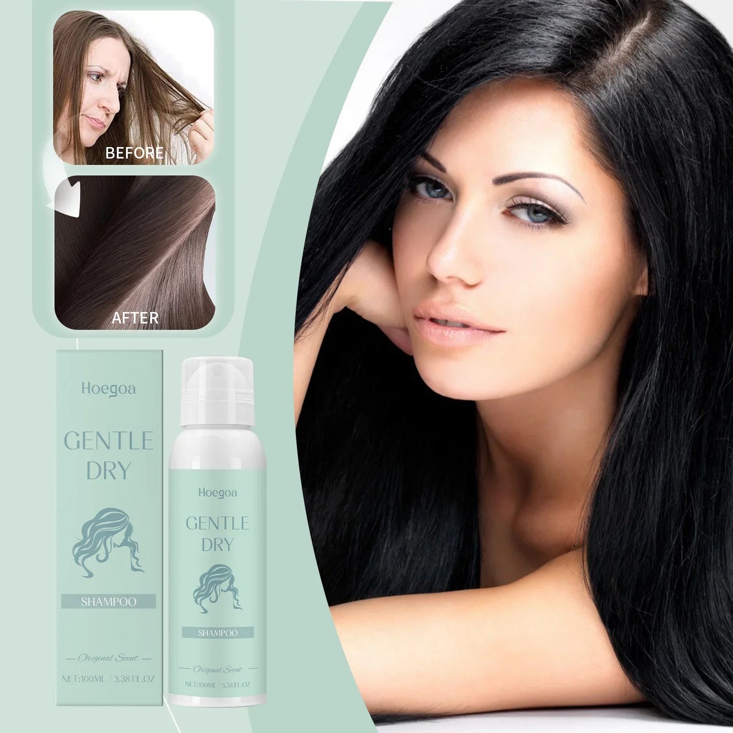 Dry Shampoo Spray – Oil Control, Volume & Shine | 100ml