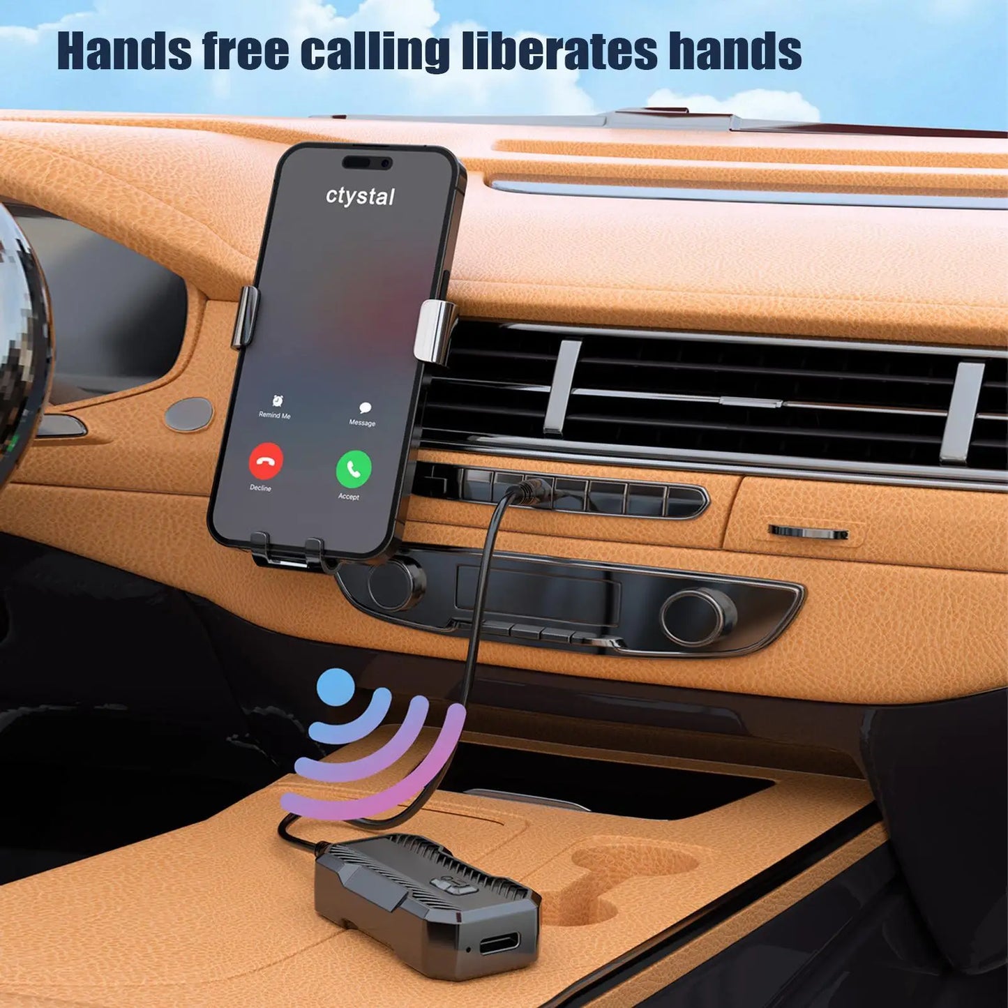 2-in-1 Bluetooth Audio Transmitter & Receiver Adapter | Car & Home