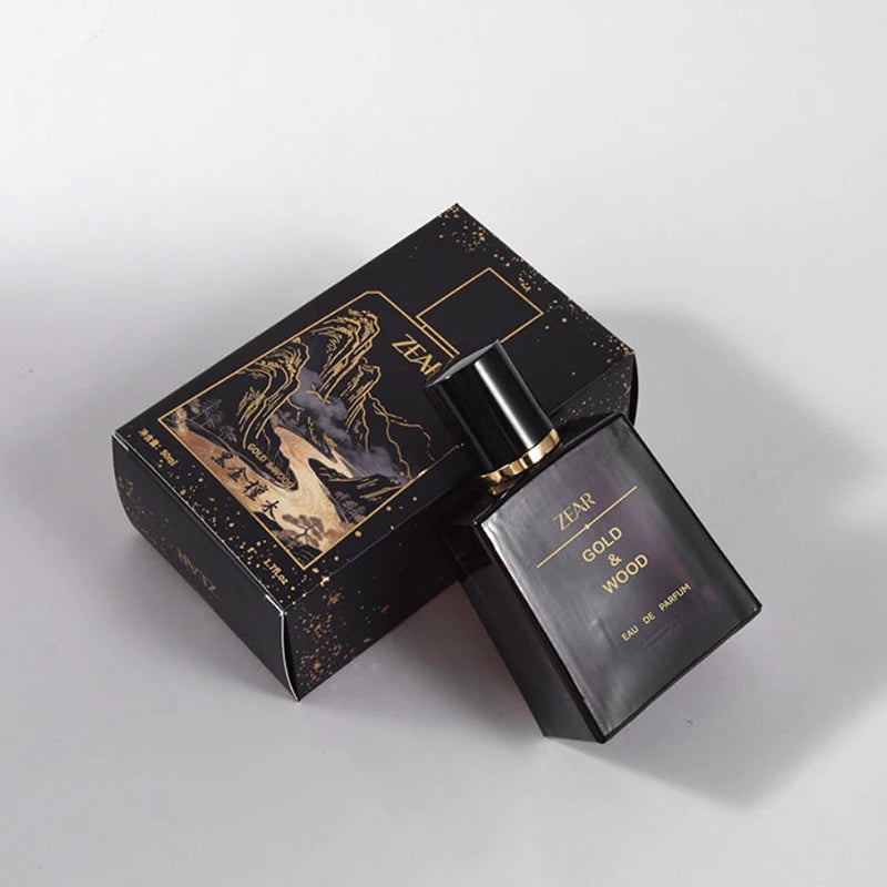 Men's Sandalwood Cedarwood Amber EDT Spray – 50ml Alcohol-Free