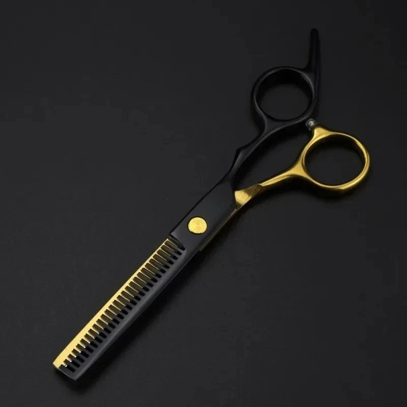 6 Inch Hair Scissors Hair Thinning Cutting Clipper Barber Scissor Hair Shears Professional Barber Shop Hairdressing Scissors Peaceful Pleasures Health and Wellness