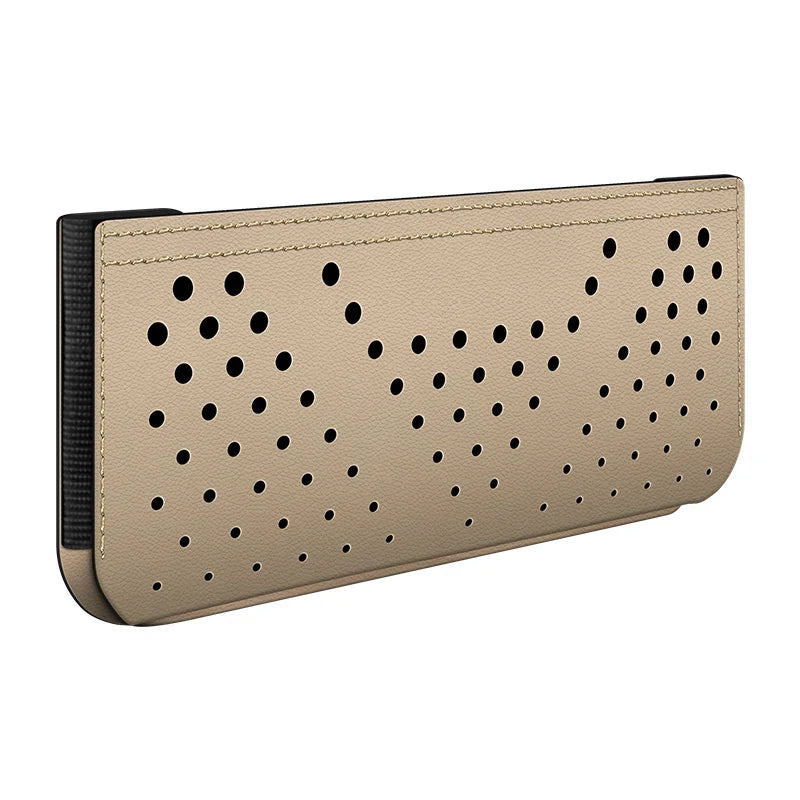 PU Leather Car Seat Side Organizer – Phone & Storage Pocket