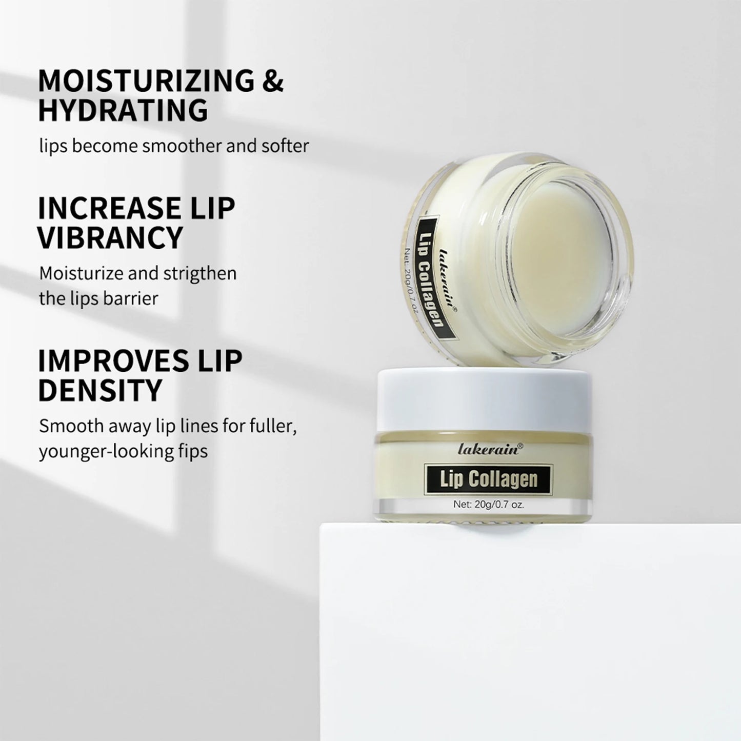 Lip Collagen Collagen Lip Mask Lip Balm To Moisturizes Dry Lips Smooths Fine Lines, Deep Hydrates Lip Moisturizer For Exfoliatin Peaceful Pleasures Health and Wellness