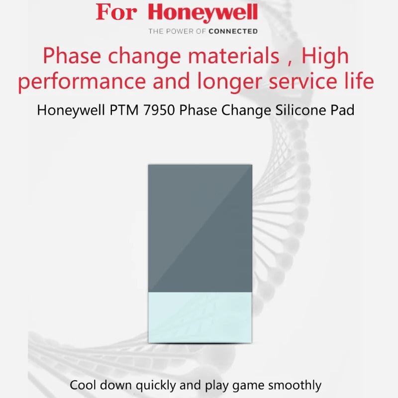 For Honeywell PTM7950 Heatsink Cooling Pad Replacement CPU Thermal Conductive Paste Pad Patch Lightweight for Laptop GPU CPU Peaceful Pleasures Health and Wellness