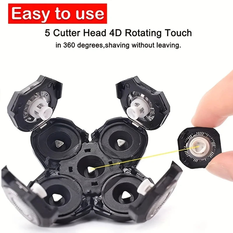 5-Head Rotary Shaver Replacement Blade – Universal Fit