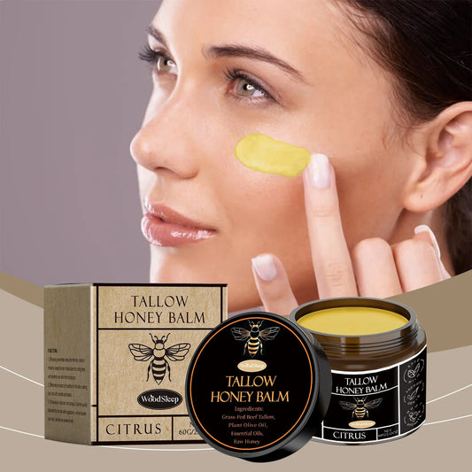 WoodSleep Tallow Honey Balm Whipped Body Butter 60g Whipped Body Butter Oasis Select