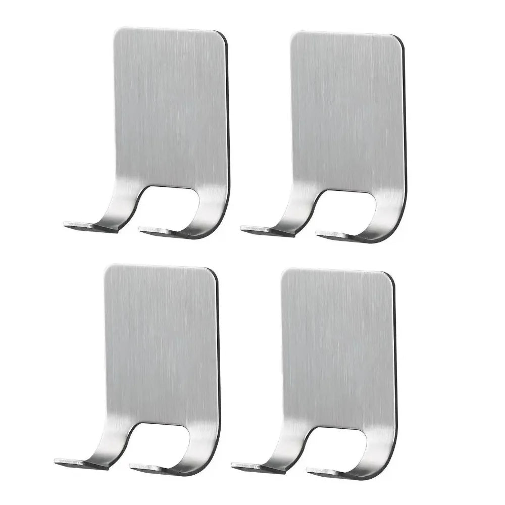 Adhesive Razor Holder – Stainless Steel Wall Mount Shaver Rack