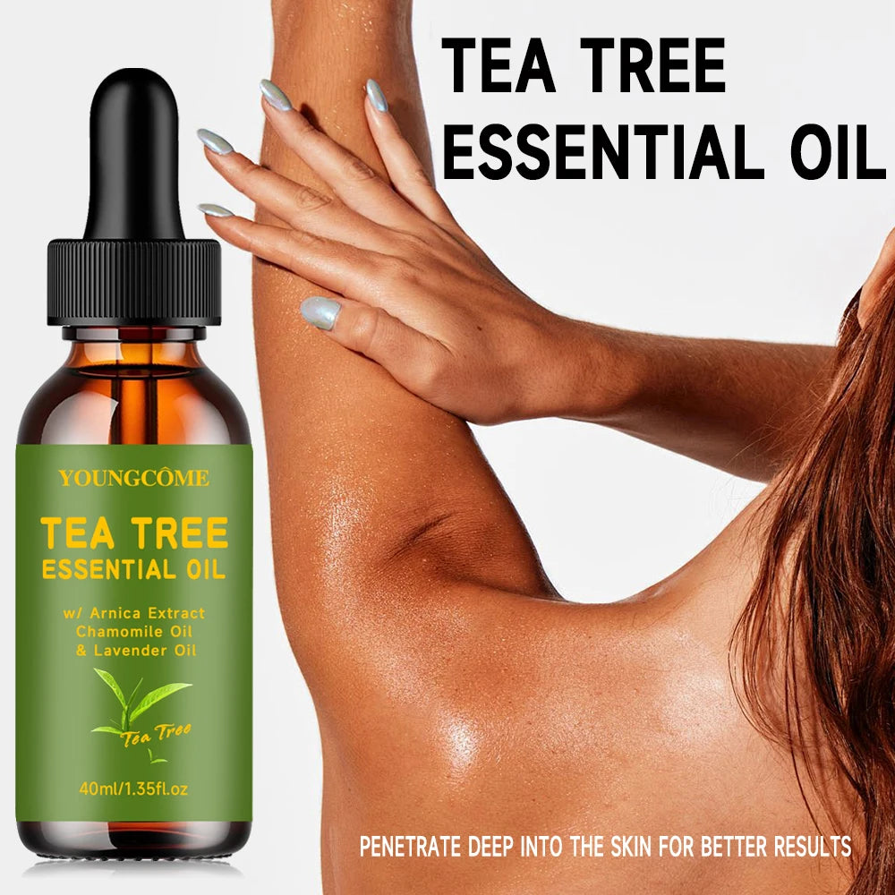 Tea Tree Essential Oil – Skin, Scalp, Nails & Aromatherapy Essential Oil Peaceful Pleasures Health and Wellness