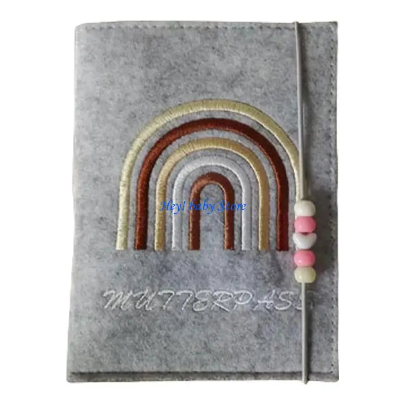 Felt Pregnancy Document Organiser | Maternity Card & Scan Holder