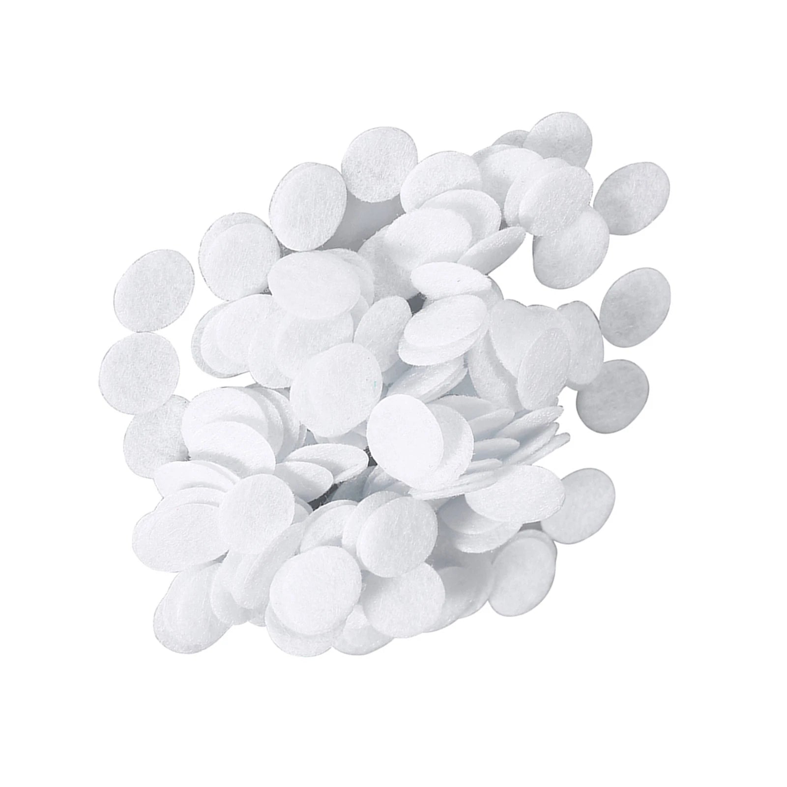 100pcs Cotton Filter round Pads 10mm Blackhead Eliminating Beauty Machine Skin Care Accessory for Facial Treatment Peaceful Pleasures Health and Wellness