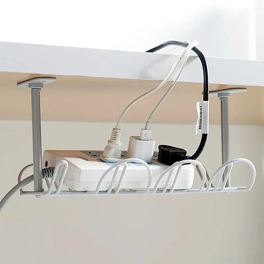 Under Desk Cable Management Tray – Cord & Wire Organizer Cable Management Tray Peaceful Pleasures Health and Wellness