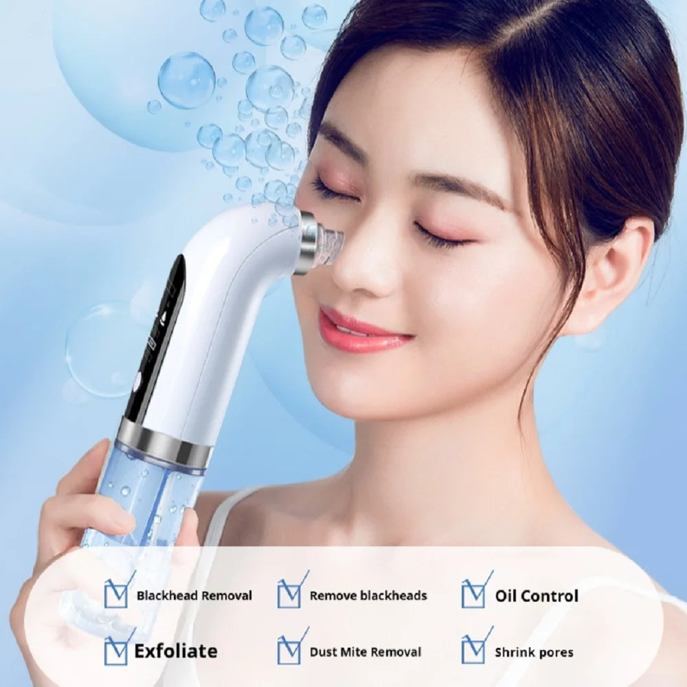Electric Pore Vacuum Micro Bubble Facial Cleanser | USB Device