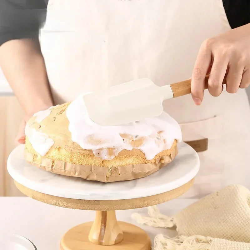 4-Piece Silicone Spatula & Pastry Cutter Set – Heat-Resistant