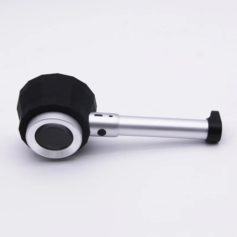 10x High Power Handheld Magnifier Rechargeable Magnifying Glass with 3LED Light for analysis Iridology Repair Reading Jewelry Peaceful Pleasures Health and Wellness