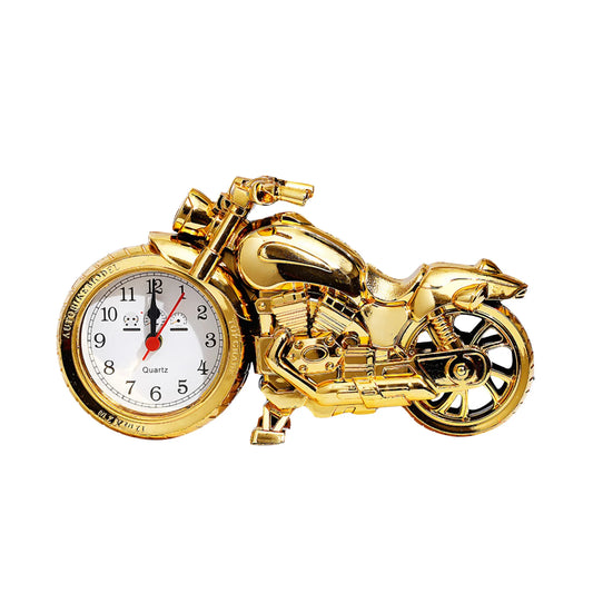 Retro Motorcycle Alarm Clock | Desktop Decor & Gift Novelty Alarm Clock Peaceful Pleasures Health and Wellness A One Size