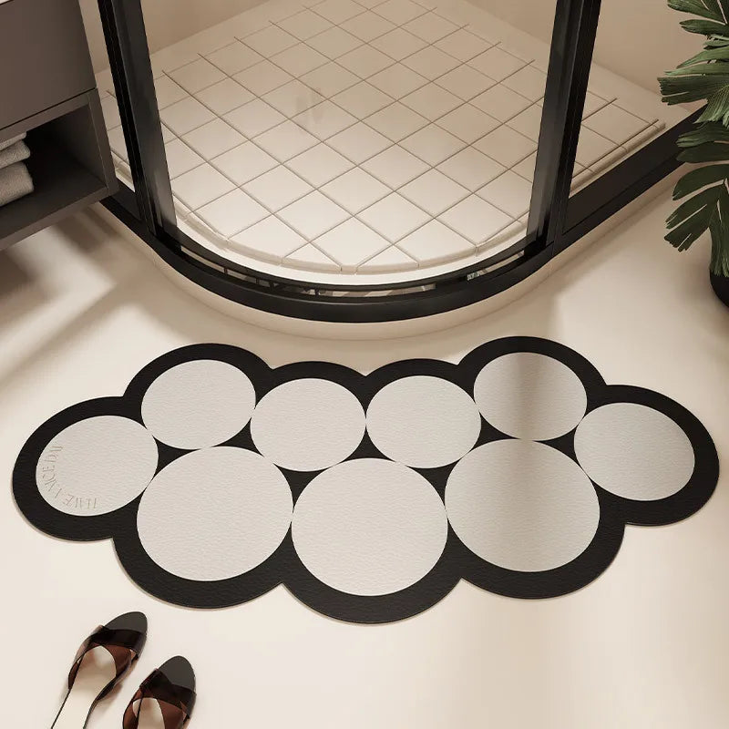 Arc Diatom Mud Bath Mat – Non-Slip, Quick-Dry & Absorbent