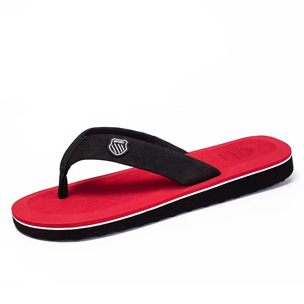 Men's Anti-Slip Flip Flops Beach Sandals & Indoor Slippers