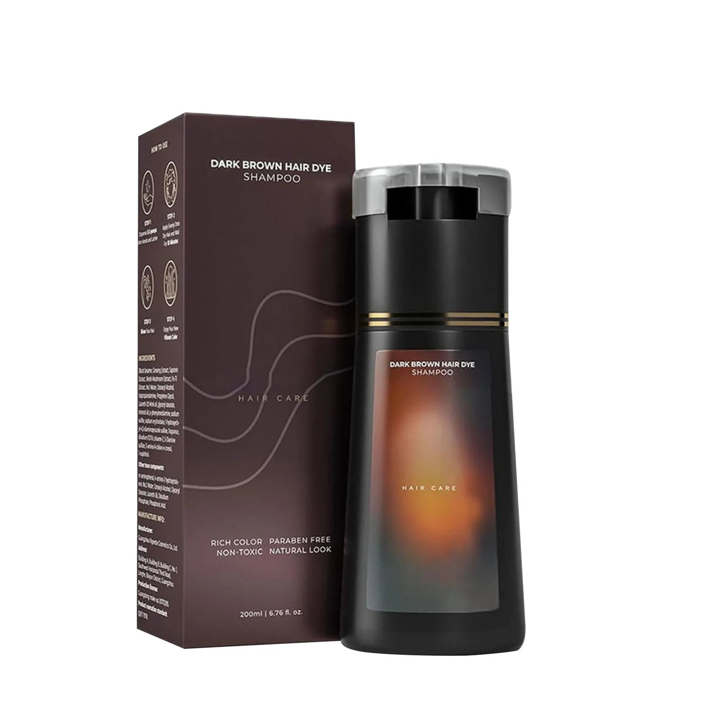 Polar Hair Dye Shampoo, Polar Hair Color, Polar Hair Color Shampoo for Gray Hair Coverage, Haircare Instant Dye Shampoo for Wome Peaceful Pleasures Health and Wellness