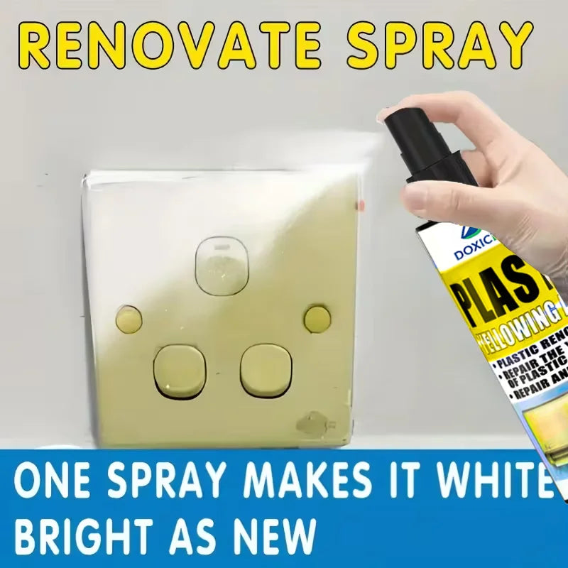 Plastic Restoration Spray – Headlights, Panels & AC Units