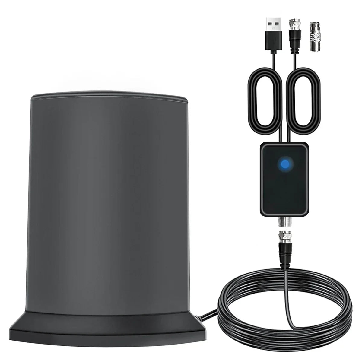 Indoor HDTV Antenna – 25dBi High-Gain Omnidirectional, 80 Mile