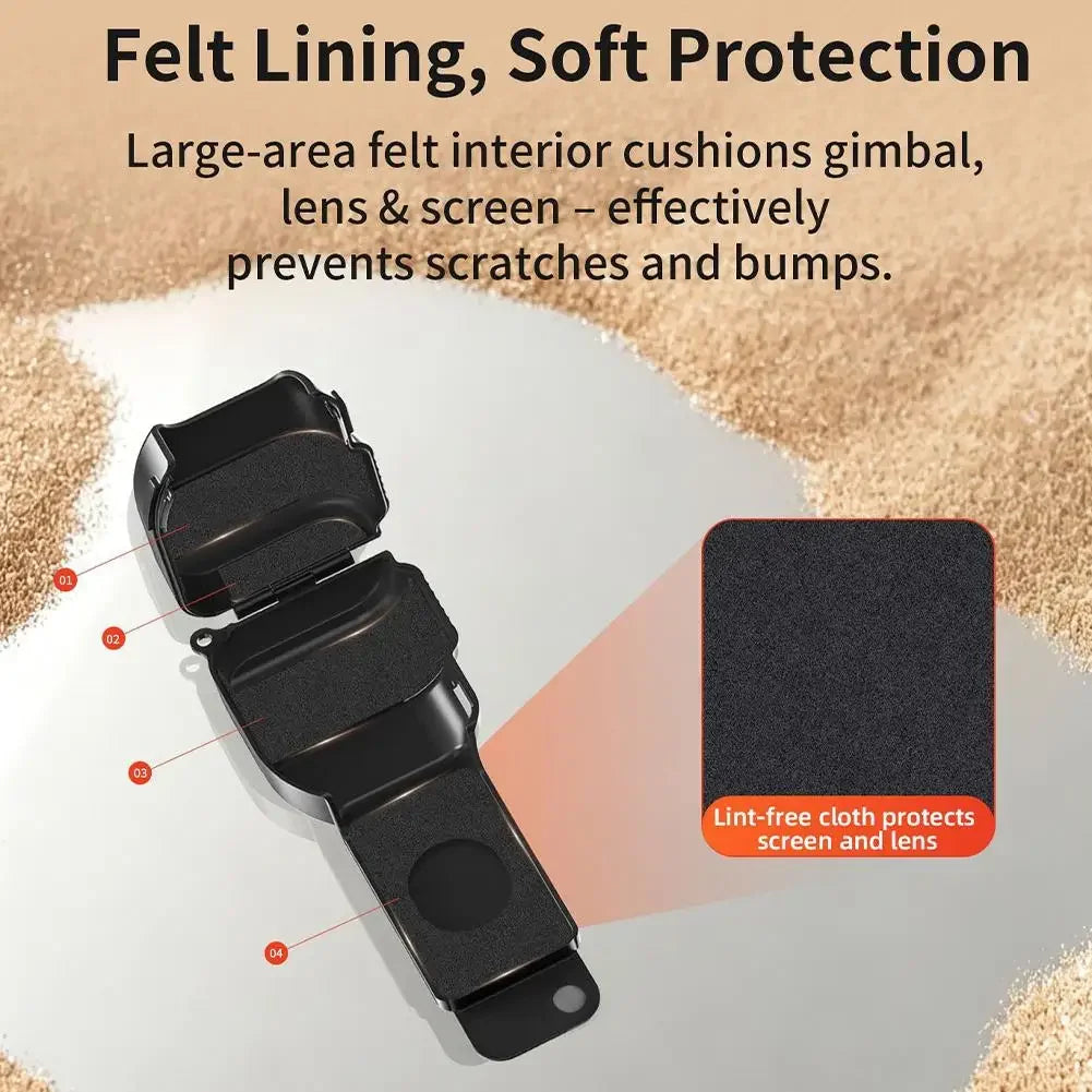Protective Cover Case For DJI Osmo Pocket 4 Camera Head Lens Screen Protector Anti-Dust Shockproof For Pocket 4 Accessories Peaceful Pleasures Health and Wellness