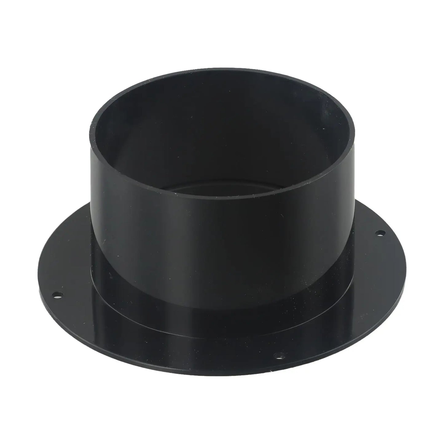 Wall Flange Connector Ventilation Pipe Air Ducting Connection ABS