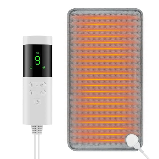 AFDEAL Electric Heating Pad 9 Levels | Back & Leg Warmer 30×60cm Electric Heating Pad Oasis Select