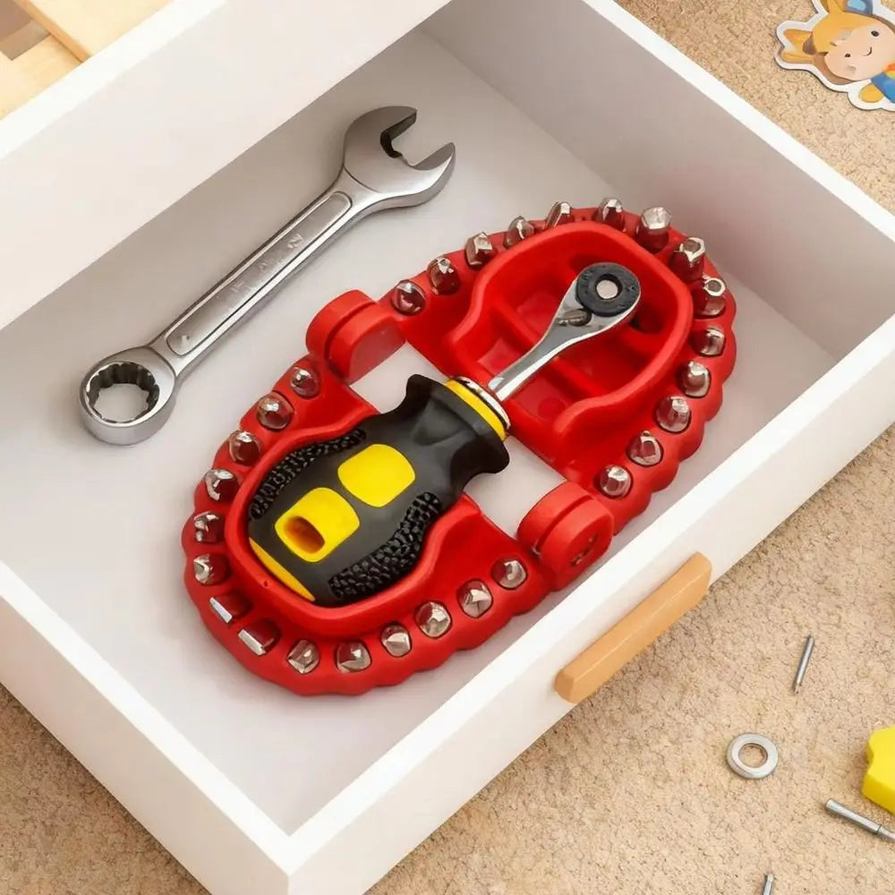 28-Pc Magnetic CR-V Ratchet Screwdriver Set | DIY & Pro Use