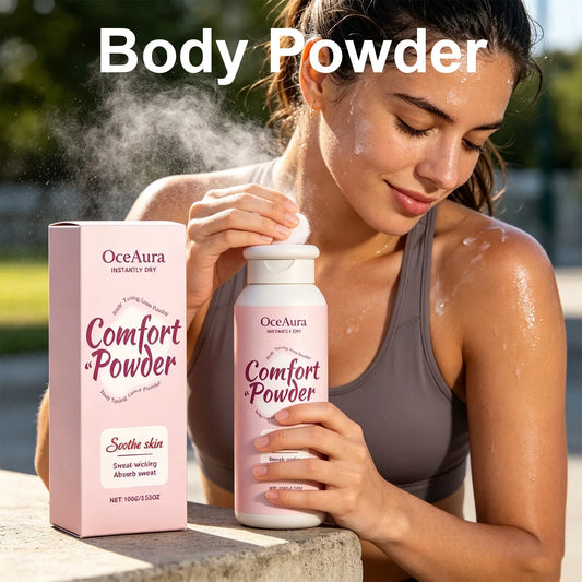 Talc-Free Instant Dry Body Powder | Sweat Absorbing Summer Care Talc-Free Body Powder Oasis Select Default Title