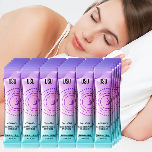 BIOAOUA Collagen Sleeping Face Mask – Anti-Aging & Hydrating Sleeping Face Mask Peaceful Pleasures Health and Wellness