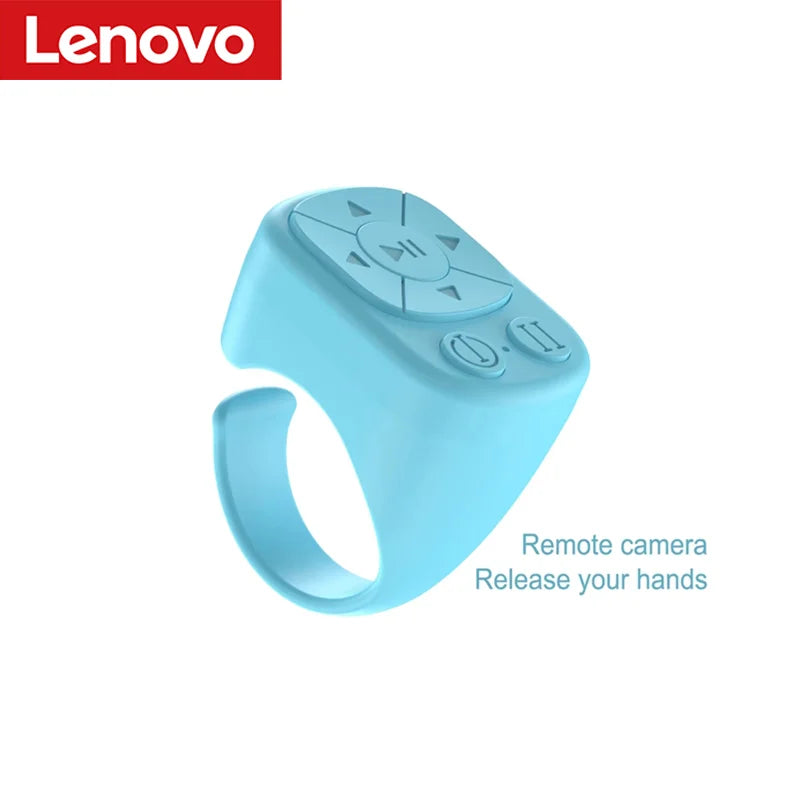 Lenovo Bluetooth Ring Remote – Shutter & Page Turner Control