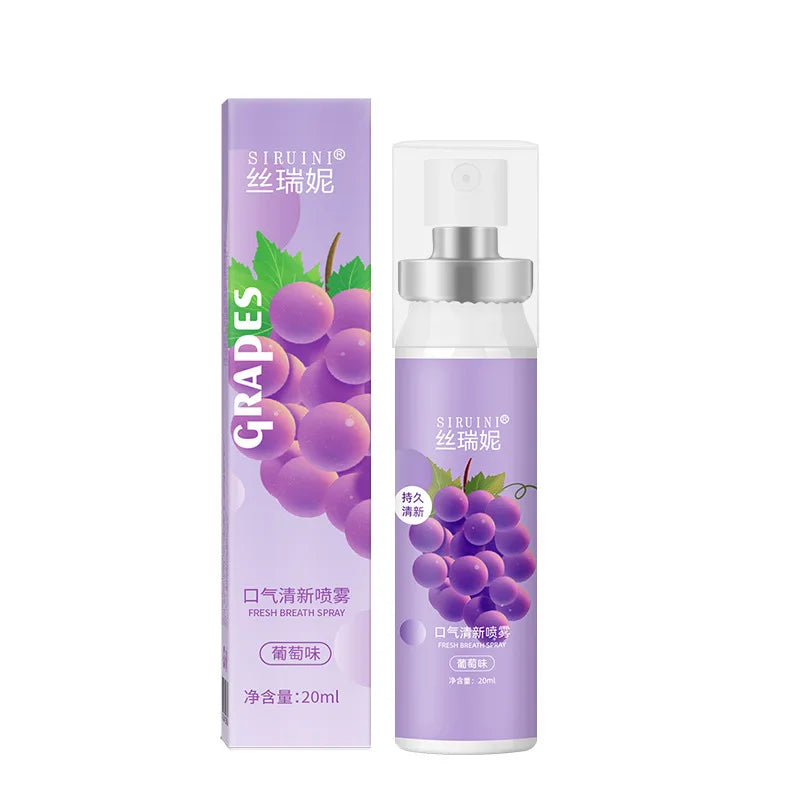 Mint & Fruit Oral Freshening Spray – Portable Breath Spray