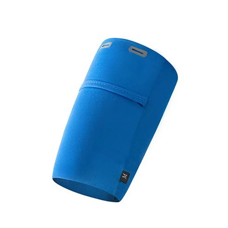 Mobile Phone Bag For Running Sports Armbands mp3/mp4 Bags Sleeve Bags For Jogging Cell Phone Accessories Woman Wrist Holder Peaceful Pleasures Health and Wellness Blue(M 24-26cm)