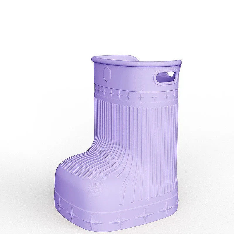Foot soaking bucket massage bucket environmentally friendly over the knee heat-resistant household use for adults and children Peaceful Pleasures Health and Wellness PURPLE