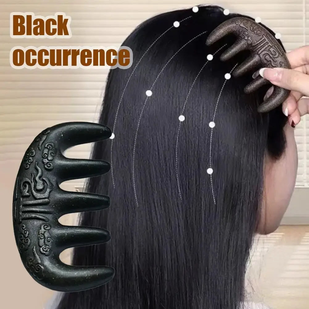 Polygonum Multiflorum Scalp Massage Comb – Wide Tooth Peaceful Pleasures Health and Wellness