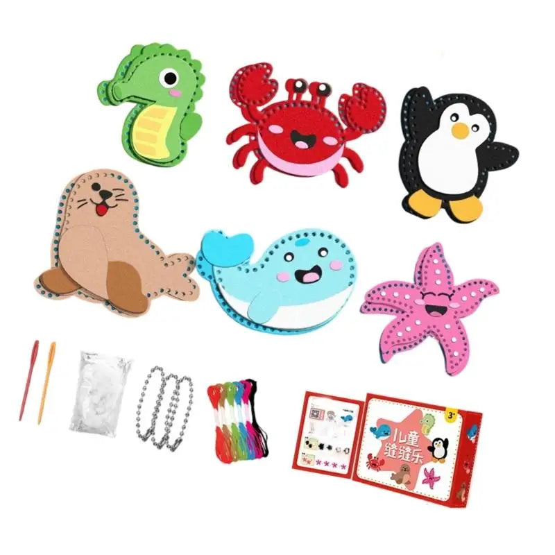 Kids Felt Sewing Kit | Handmade Craft Toy for Ages 3+
