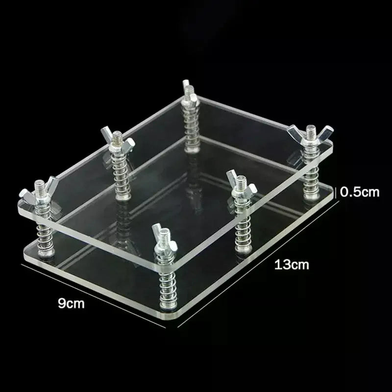 Acrylic Card Press Curvature Corrector & Storage Tool