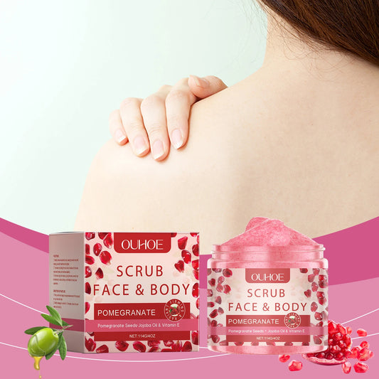 Pomegranate Exfoliating Body Scrub | Moisturizing – 114g