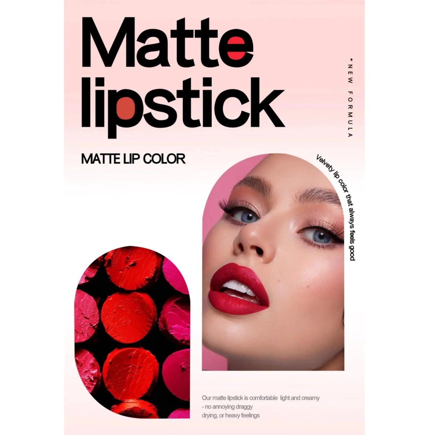 Handaiyan 8-Piece Velvet Matte Lipstick Set with Gift Box