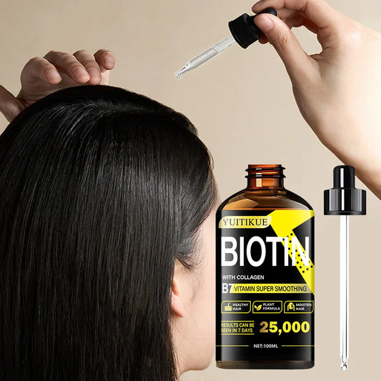 YUITIKUE Biotin & Collagen Hair Oil – Smooth, Strong & Shiny Hair Conditioning Oil Oasis Select Default Title